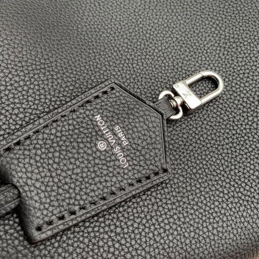 LV M52776 Louis Vuitton Lockme Hobo Bag M44330 Soft calfskin Black - luxibagsmall