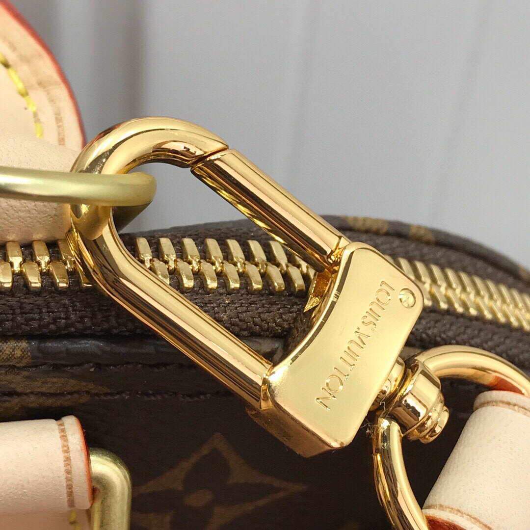 LV M53152 Louis Vuitton Alma BB Monogram N41221 Bag - luxibagsmall