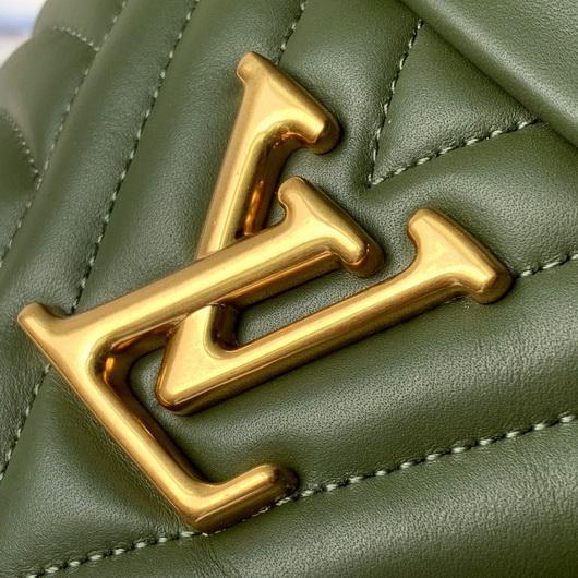 LV M53861 Louis Vuitton New Wave Leather Bumbag M55528 Green - luxibagsmall