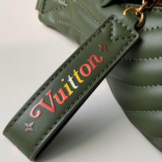 LV M53861 Louis Vuitton New Wave Leather Bumbag M55528 Green - luxibagsmall