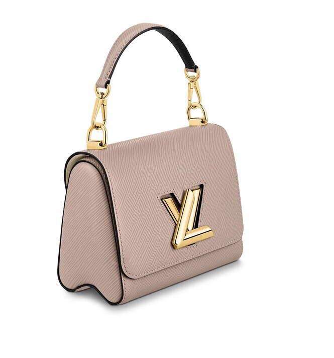 LV M57049 Louis Vuitton Twist PM Bag Epi Leather Galet - luxibagsmall