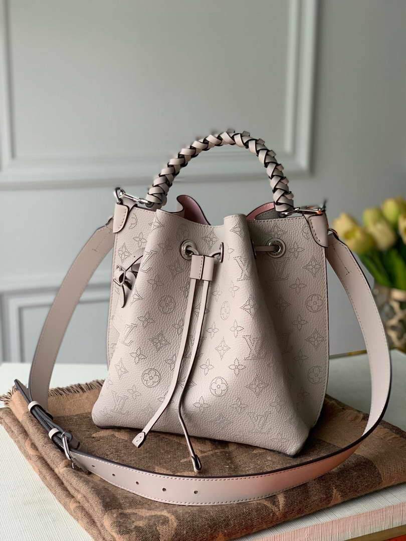 LV M55799 Louis Vuitton Muria Mahina M55800 Bag Galet Gray - Voguebags