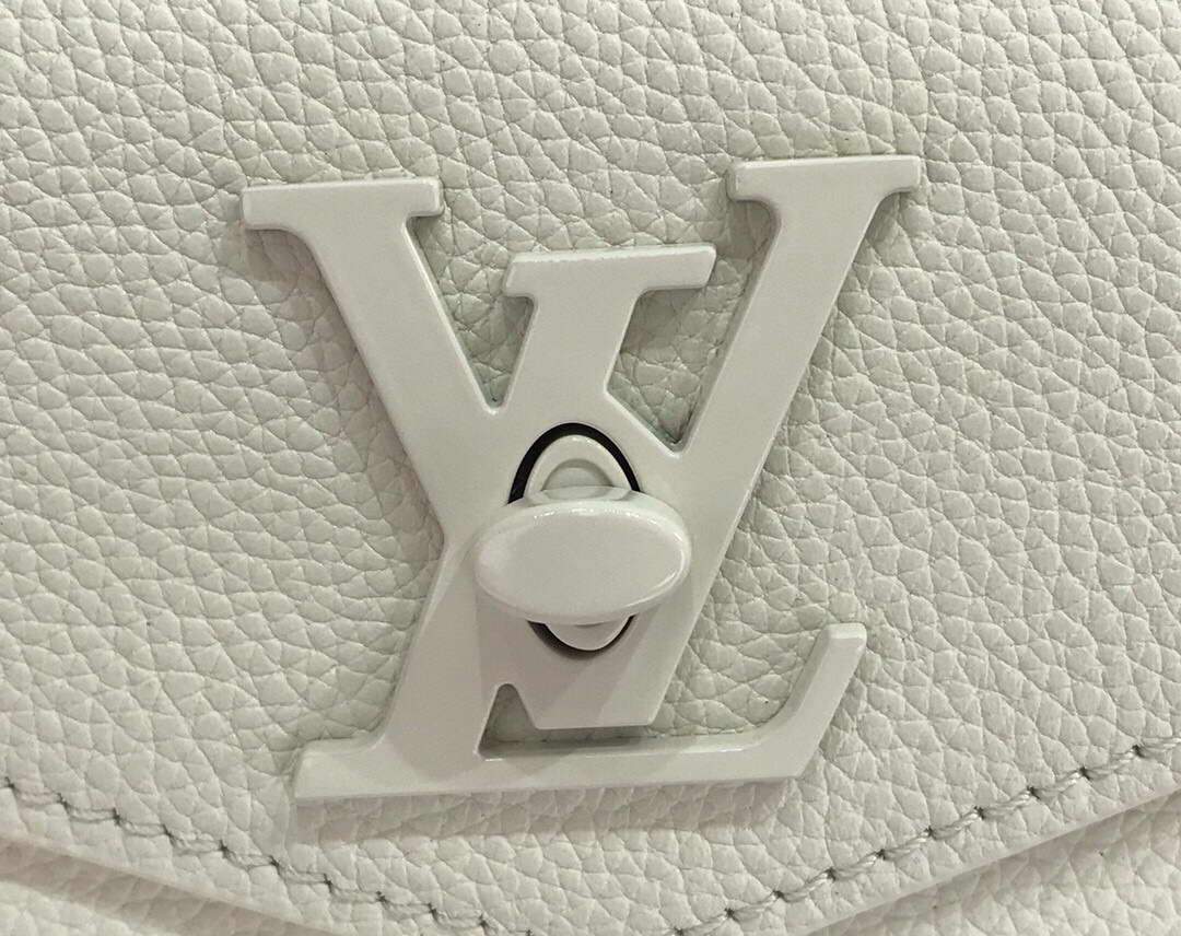 LV M55817 Louis Vuitton Lockme Tote PM Leathers M55845 Bag White - luxibagsmall