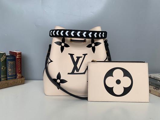 LV M56889 Louis Vuitton LV CRAFTY NÉONOÉ MM M56888 Bag Cream - luxibagsmall