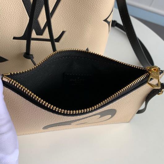 LV M56889 Louis Vuitton LV CRAFTY NÉONOÉ MM M56888 Bag Cream - luxibagsmall