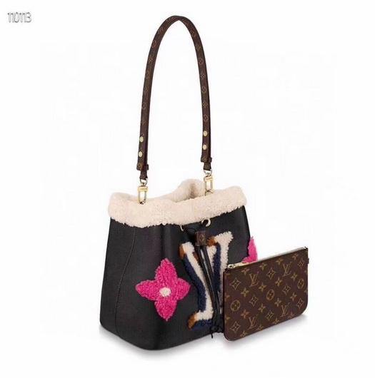 LV M56963 Louis Vuitton M56958 Neonoe MM Bag Black - luxibagsmall