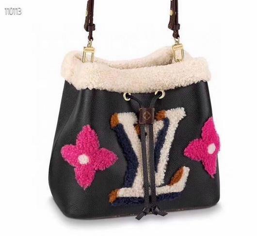 LV M56963 Louis Vuitton M56958 Neonoe MM Bag Black - luxibagsmall