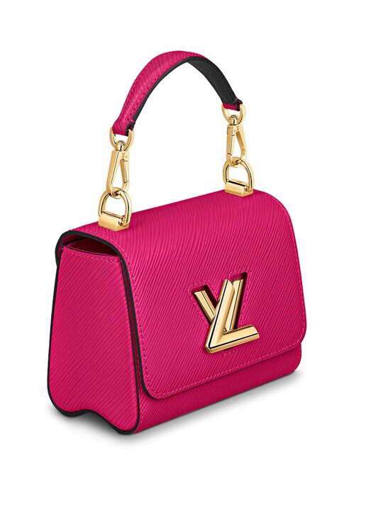 LV M57063 Louis Vuitton Twist MINI Bag M57049 Epi Leather Agathe Rose Pink - luxibagsmall