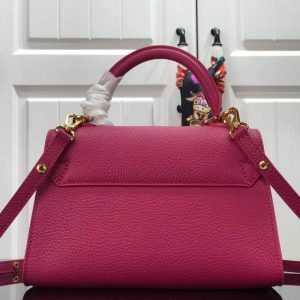 LV M57096 Louis Vuitton Twist one Handle PM M57093 Taurillon Leather Plum - luxibagsmall