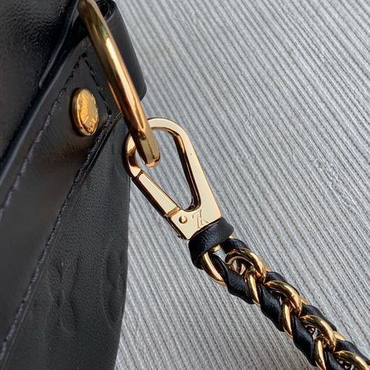 LV M57111 Louis Vuitton Speedy BB Monogram Black - luxibagsmall