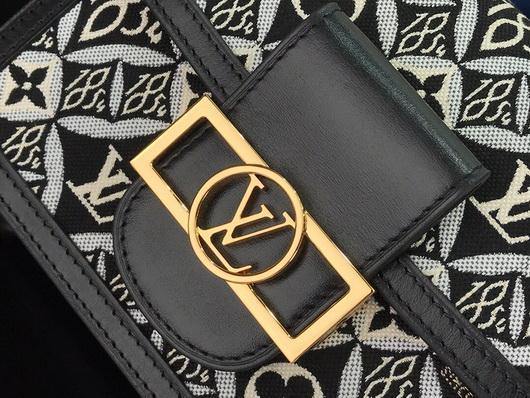 LV M55964 Louis Vuitton M56141 Mini Dauphine Bag Black - luxibagsmall