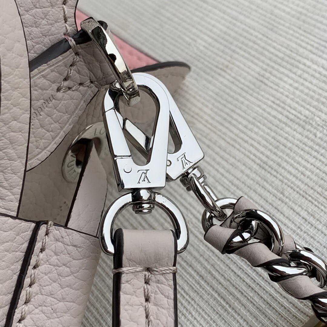 LV M57201 Louis Vuitton Bella Mahina M57070 Bag Galet Gray - Voguebags