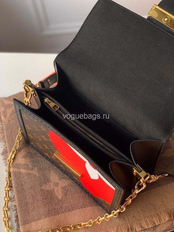 LV M57448 Designer Louis Vuitton Game on Dauphine MM On Monogram - Voguebags