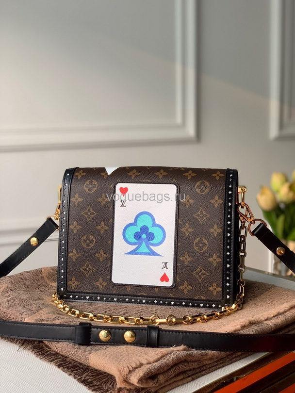 LV M57448 Designer Louis Vuitton Game on Dauphine MM On Monogram - Voguebags