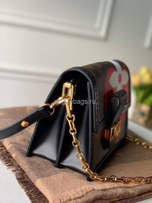 LV M57448 Designer Louis Vuitton Game on Dauphine MM On Monogram - Voguebags