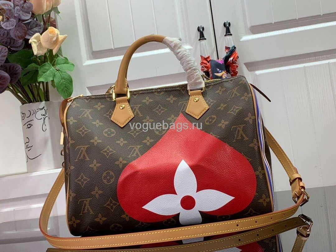 LV M57451 Louis Vuitton Game On Speedy Bandouliere 30 Bag Monogram Canvas - Voguebags