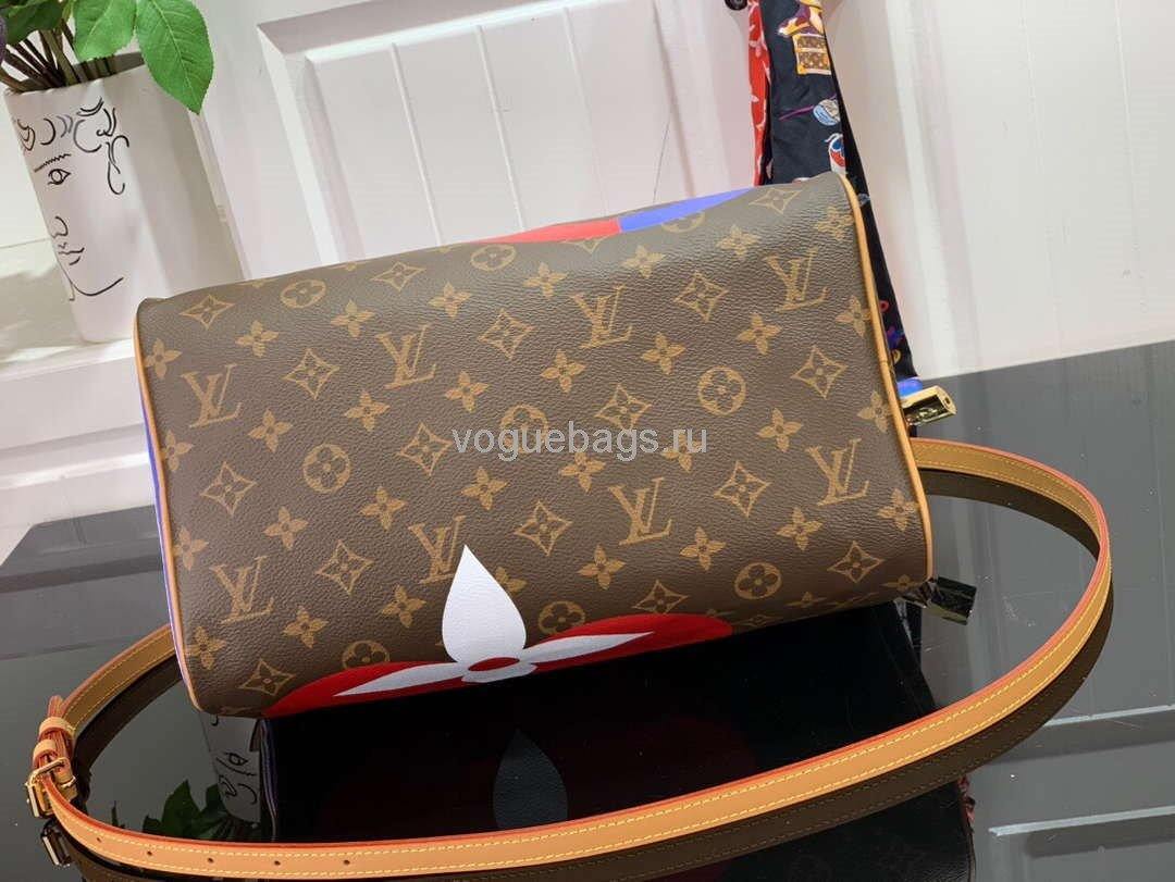 LV M57451 Louis Vuitton Game On Speedy Bandouliere 30 Bag Monogram Canvas - Voguebags