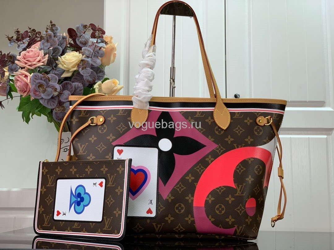 LV M57452 Louis Vuitton Game On Neverfull MM Monogram Canvas - Voguebags