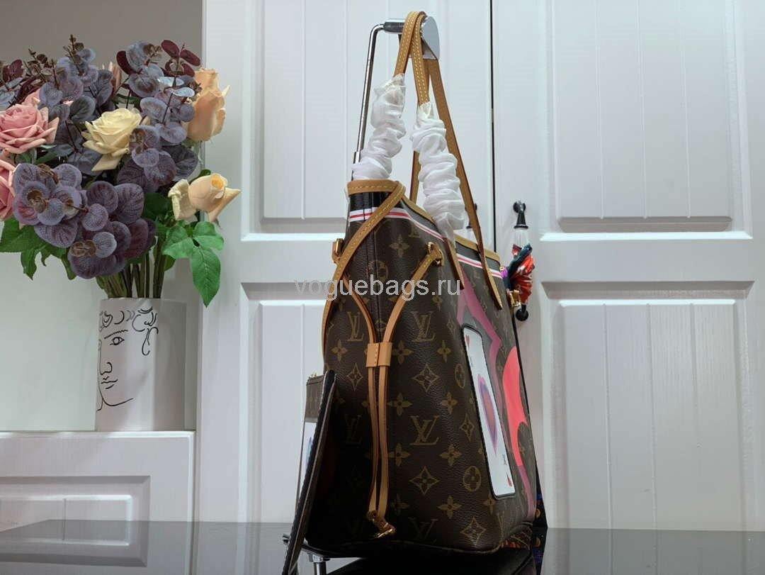 LV M57452 Louis Vuitton Game On Neverfull MM Monogram Canvas - Voguebags