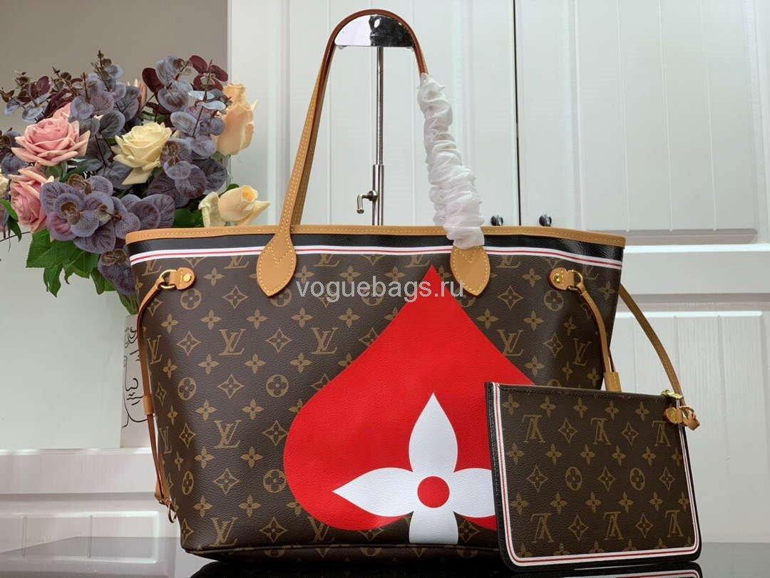 LV M57452 Louis Vuitton Game On Neverfull MM Monogram Canvas - Voguebags