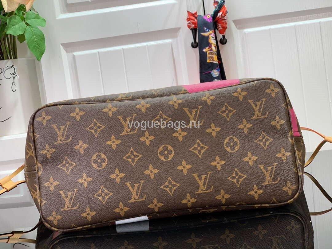 LV M57452 Louis Vuitton Game On Neverfull MM Monogram Canvas - Voguebags