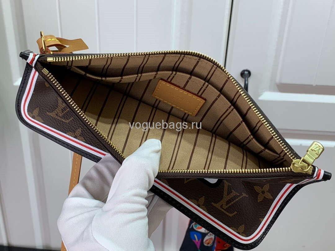 LV M57452 Louis Vuitton Game On Neverfull MM Monogram Canvas - Voguebags