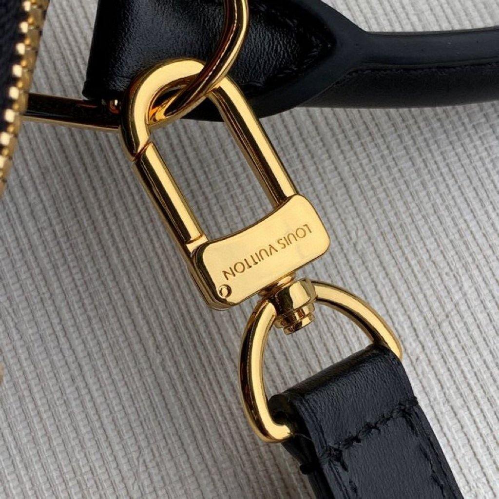 LV M57466 Louis Vuitton GAME ON Speedy Bandouliere 25 Bag Black - luxibagsmall