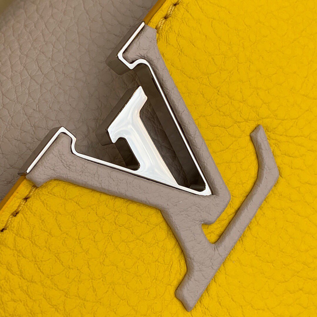 LV M57521 Louis Vuitton Capucines Mini M57520 Bag Yellow Beige - luxibagsmall