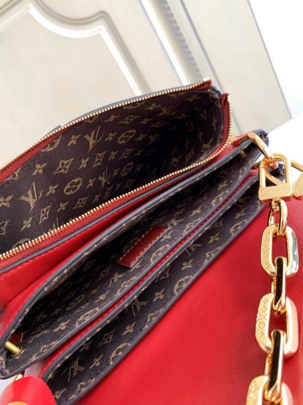 LV M57744 Louis Vuitton RENDEZ-VOUS Bag Tomette Red - luxibagsmall