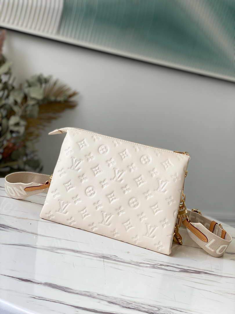 LV M57793 Louis Vuitton Coussin PM Bag M57790 Cream - luxibagsmall