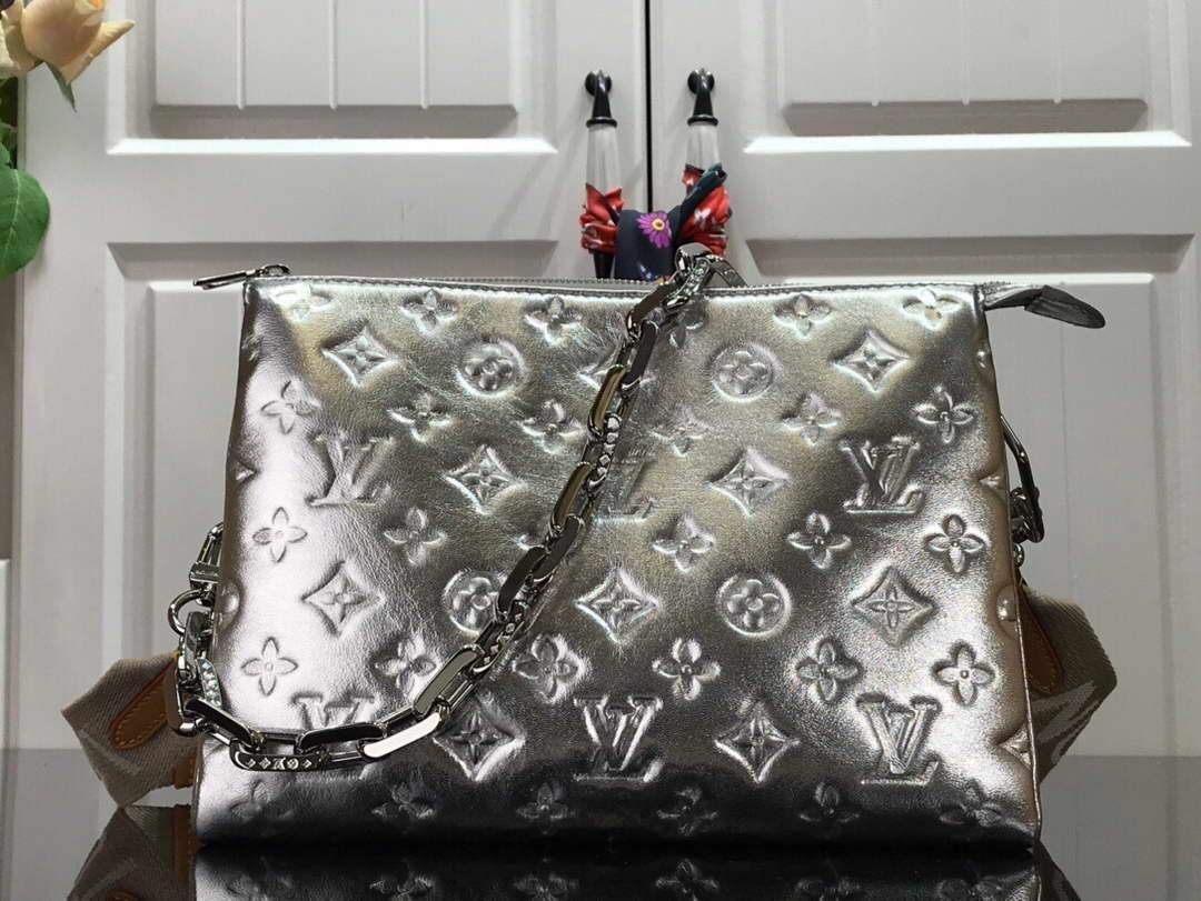 LV M57913 Louis Vuitton Coussin PM Bag M57936 M57792 Silver - luxibagsmall