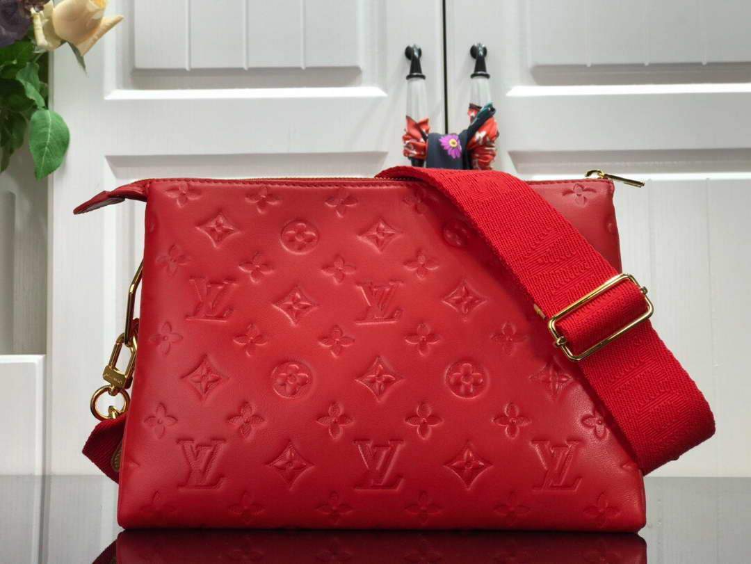 LV M57792 Louis Vuitton Coussin PM Bag M57936 M57913 Red - luxibagsmall