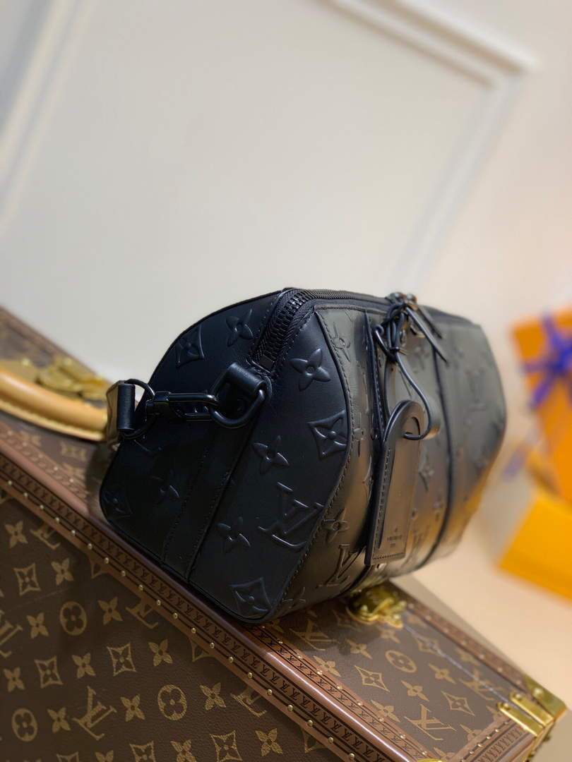 LV M57955 Louis Vuitton City Keepall Bag Black - luxibagsmall