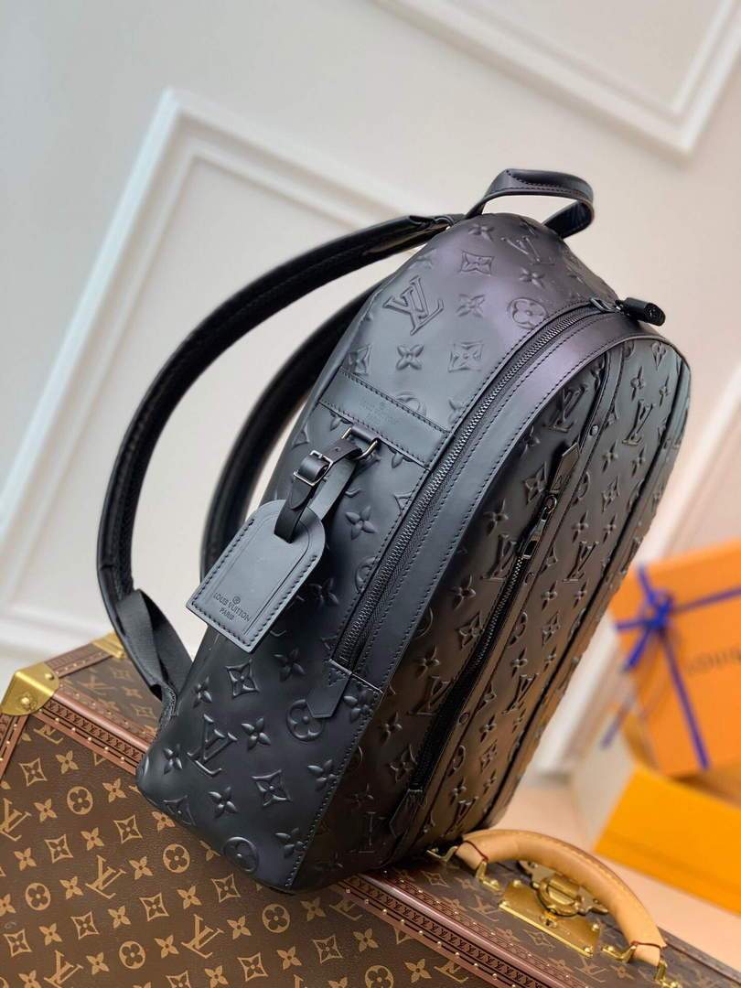 LV M57959 Louis Vuitton Armand Backpack Other Leathers Black - luxibagsmall