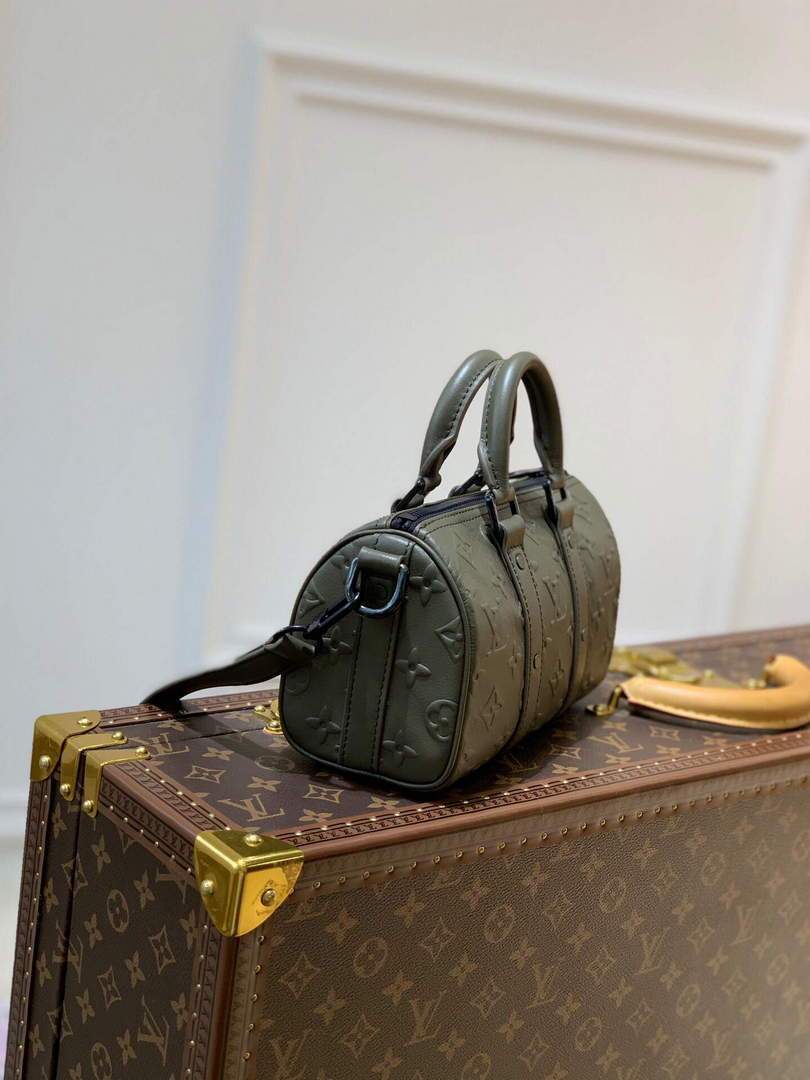 LV M57961 Louis Vuitton Keepall XS Handbag M57960 Khaki - luxibagsmall