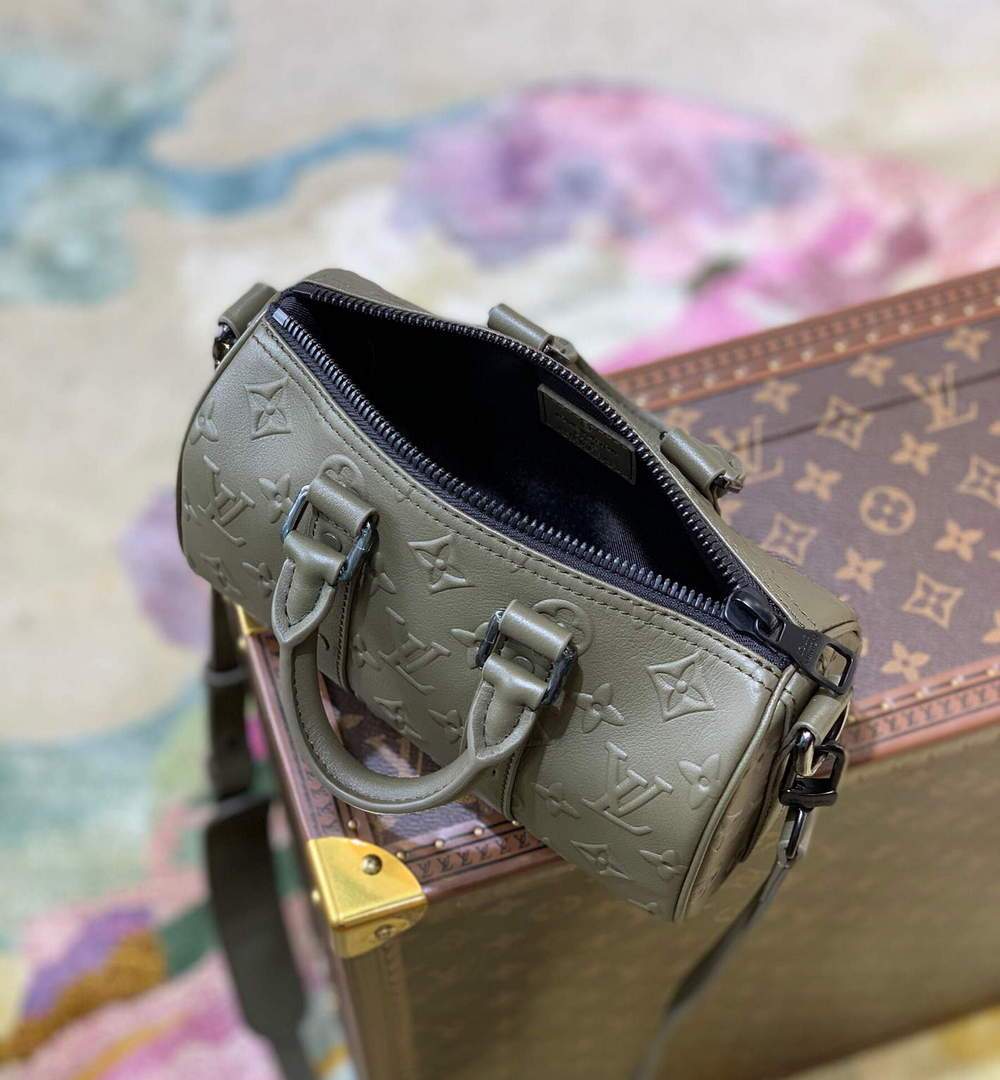 LV M57961 Louis Vuitton Keepall XS Handbag M57960 Khaki - luxibagsmall