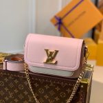 LV M58555 Louis Vuitton Lockme Tender Bag M58557 M58554 Pink - luxibagsmall