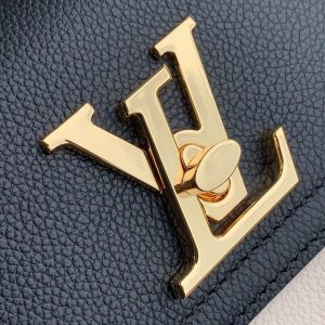 LV M58557 Louis Vuitton Lockme Tender Bag M58555 M58554 Black - luxibagsmall