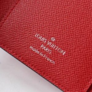 LV M64414 Louis Vuitton Twist Compact Wallet Epi Leather Red - luxibagsmall