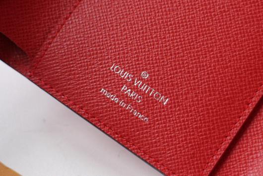 LV M64414 Louis Vuitton Twist Compact Wallet Epi Leather Red - luxibagsmall