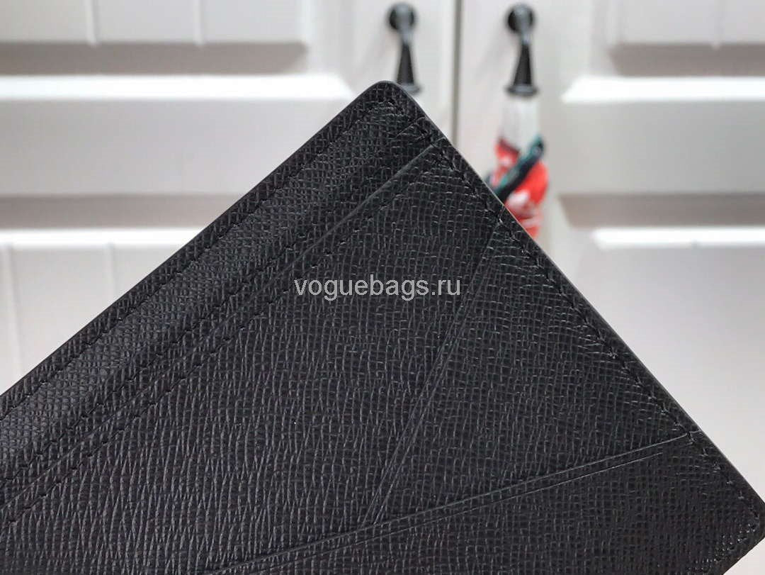 LV M80017 Louis Vuitton Multiple Wallet Monogram M80015 Black - luxibagsmall