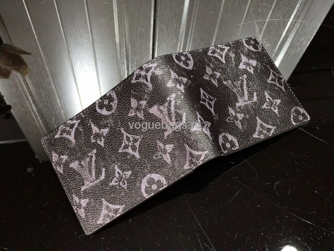 LV M80017 Louis Vuitton Multiple Wallet Monogram M80015 Black - luxibagsmall