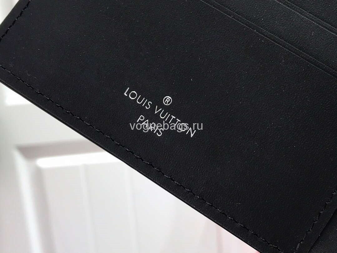 LV M80031 Louis Vuitton Multiple Wallet Monogram M80039 Black - luxibagsmall