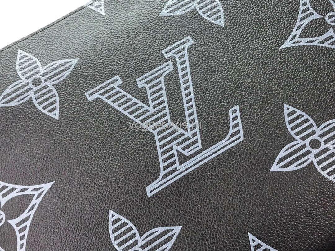 LV M80044 Louis Vuitton Pochette Jour Taurillon Monogram Black - luxibagsmall