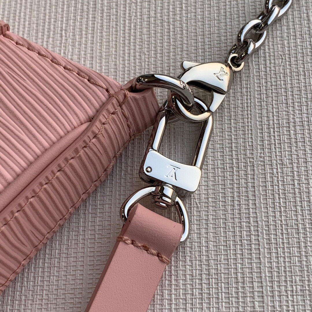 LV M80483 Louis Vuitton Easy Pouch On Strap M80480 Bag Pink - luxibagsmall