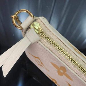 LV M80501 Louis Vuitton Mini Pochette Accessoires Cream - luxibagsmall