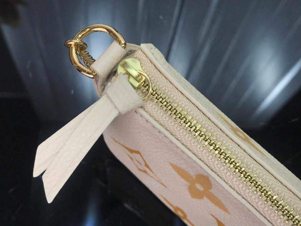 LV M80501 Louis Vuitton Mini Pochette Accessoires Cream - luxibagsmall