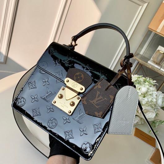 LV M90375 Louis Vuitton M90373 Spring Street Bag Black - luxibagsmall