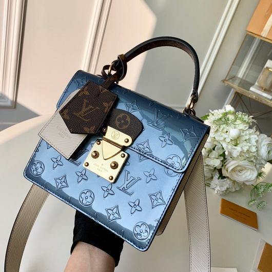 LV M90373 Louis Vuitton M90375 Spring Street Bag Blue - luxibagsmall