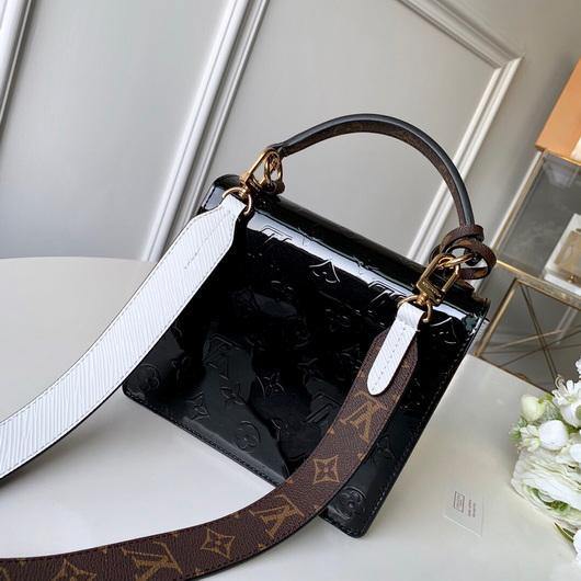 LV M90375 Louis Vuitton M90373 Spring Street Bag Black - luxibagsmall